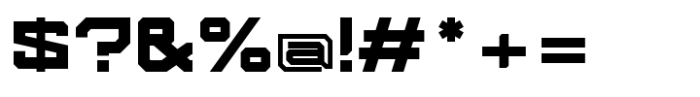 Klibeck Extended Font OTHER CHARS