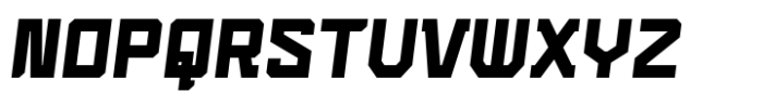 Klibeck Regular-Italic Font UPPERCASE