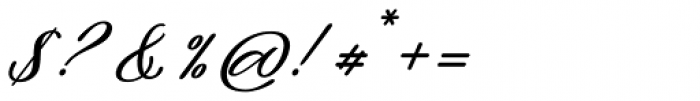 Klibers Italic Regular Font OTHER CHARS