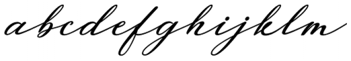 Klibers Italic Regular Font LOWERCASE