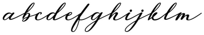 Klibers Regular Font LOWERCASE