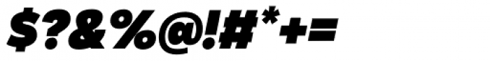 Klik Black Italic Font OTHER CHARS