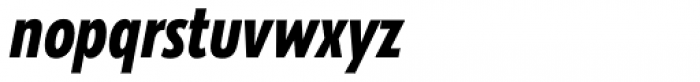 Klik Bold Condensed Italic Font LOWERCASE