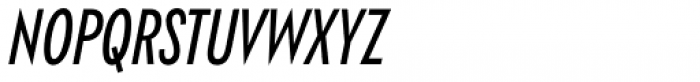 Klik Condensed Italic Font UPPERCASE