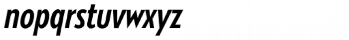 Klik Medium Condensed Italic Font LOWERCASE