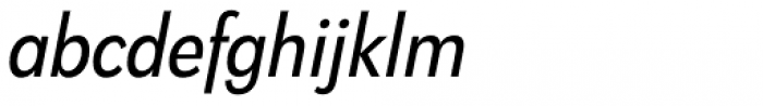 Klik Narrow Italic Font LOWERCASE