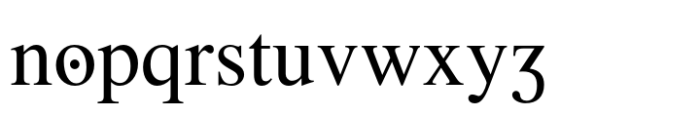 Kliment Two Font LOWERCASE