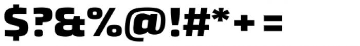 Klint Pro Black Extended Font OTHER CHARS