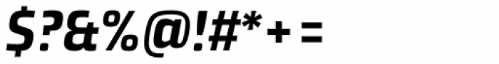 Klint Pro Bold Italic Font OTHER CHARS