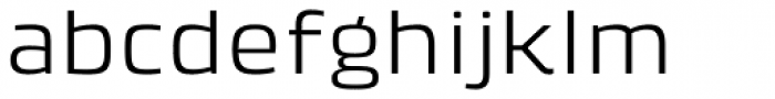 Klint Pro Extended Font LOWERCASE