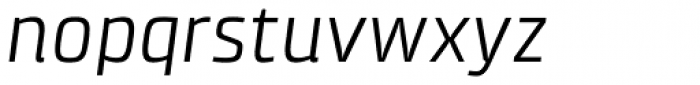 Klint Pro Italic Font LOWERCASE