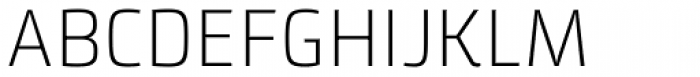 Klint Pro Light Font UPPERCASE