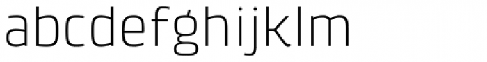 Klint Pro Light Font LOWERCASE