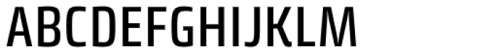 Klint Pro Medium Condensed Font UPPERCASE