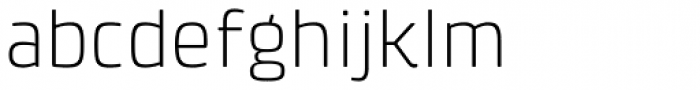 Klint Pro Rounded Light Font LOWERCASE