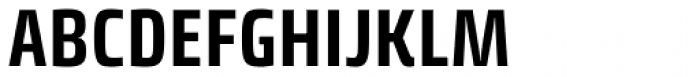 Klint Std Bold Condensed Font UPPERCASE