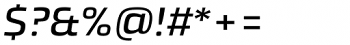 Klint Std Medium Extended Italic Font OTHER CHARS