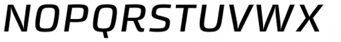 Klint Std Medium Extended Italic Font UPPERCASE