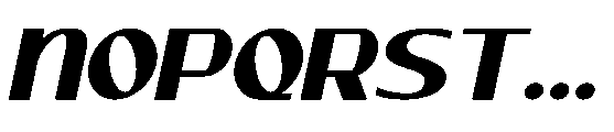 Kloe Italic Font UPPERCASE