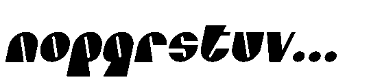 Kloe Italic Font LOWERCASE