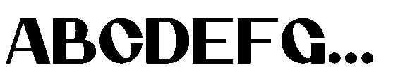 Kloe Regular Font UPPERCASE