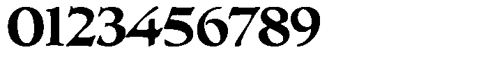 Klopfzeichen Extra Bold Font OTHER CHARS