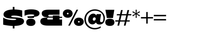 Klose Slab Expanded Font OTHER CHARS