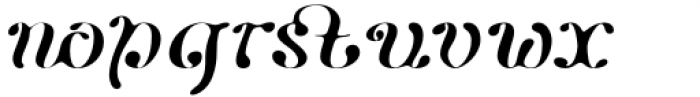 Klothilde Bold Blurred Font LOWERCASE