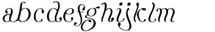 Klothilde Var Regular Font LOWERCASE