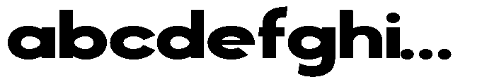 Klovert Black Expanded FONT