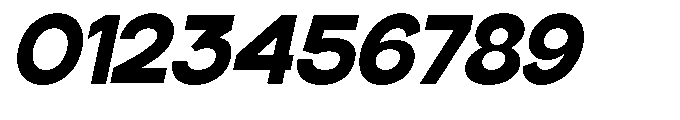 Klovert Black Slant Font OTHER CHARS