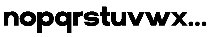 Klovert Black Font LOWERCASE