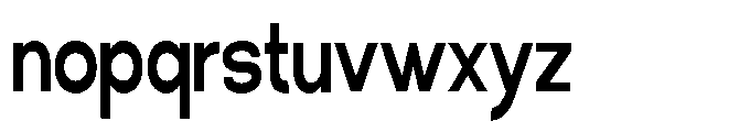 Klovert Bold Condensed Font LOWERCASE