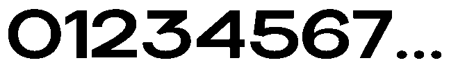 Klovert Bold Expanded Font OTHER CHARS
