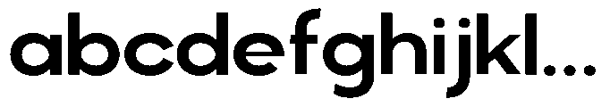 Klovert Bold Semi Expanded FONT