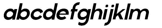 Klovert Bold Slant FONT