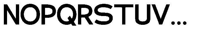 Klovert Bold Font UPPERCASE