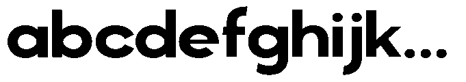 Klovert Extra Bold Semi Expanded FONT