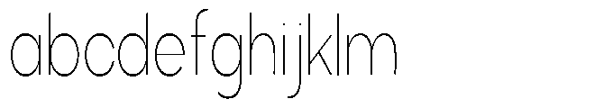 Klovert Extra Light Condensed FONT
