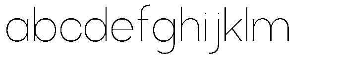Klovert Extra Light FONT