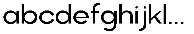 Klovert Medium Semi Expanded FONT