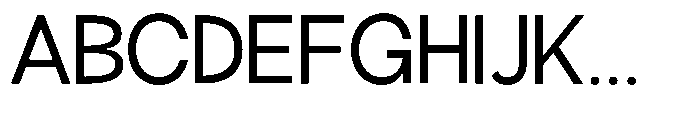 Klovert Medium Font UPPERCASE
