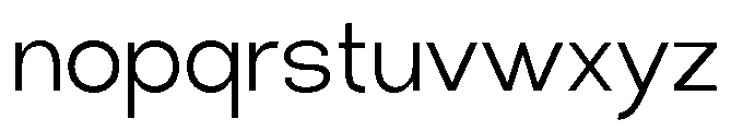 Klovert Regular Font LOWERCASE