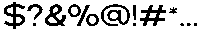 Klovert Semi Bold Semi Expanded Font OTHER CHARS
