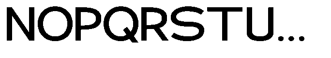 Klovert Semi Bold Semi Expanded Font UPPERCASE