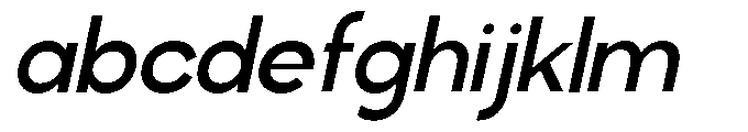 Klovert Semi Bold Slant FONT