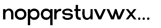 Klovert Semi Bold Font LOWERCASE