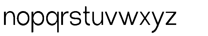 Klovert Semi Condensed Font LOWERCASE