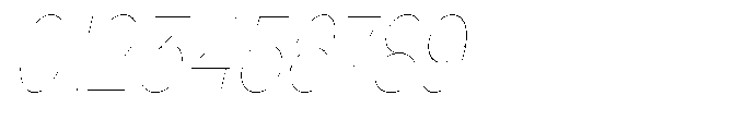 Klovert Thin Condensed Slant Font OTHER CHARS