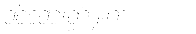 Klovert Thin Condensed Slant FONT